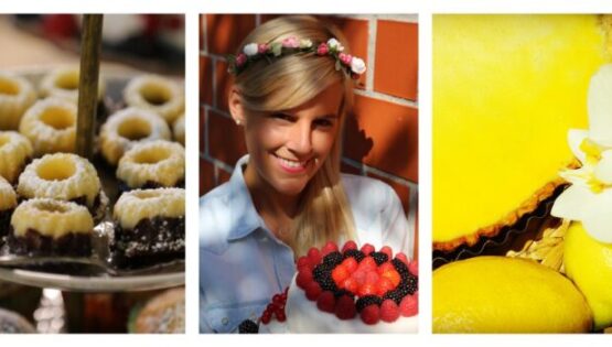 Esther and her bakes.
