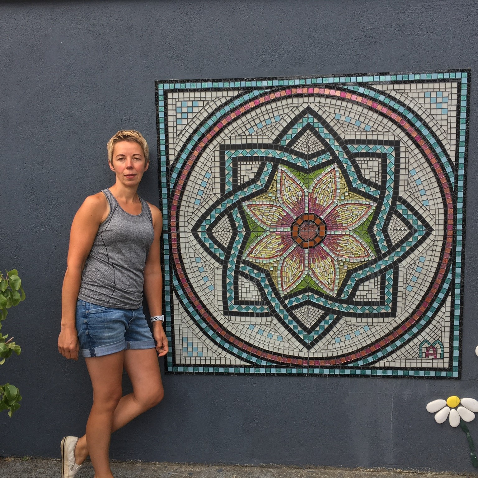 Kris Kirwan Mosaic Artwork