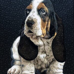 Dog Mosaic by Kris Kirwan